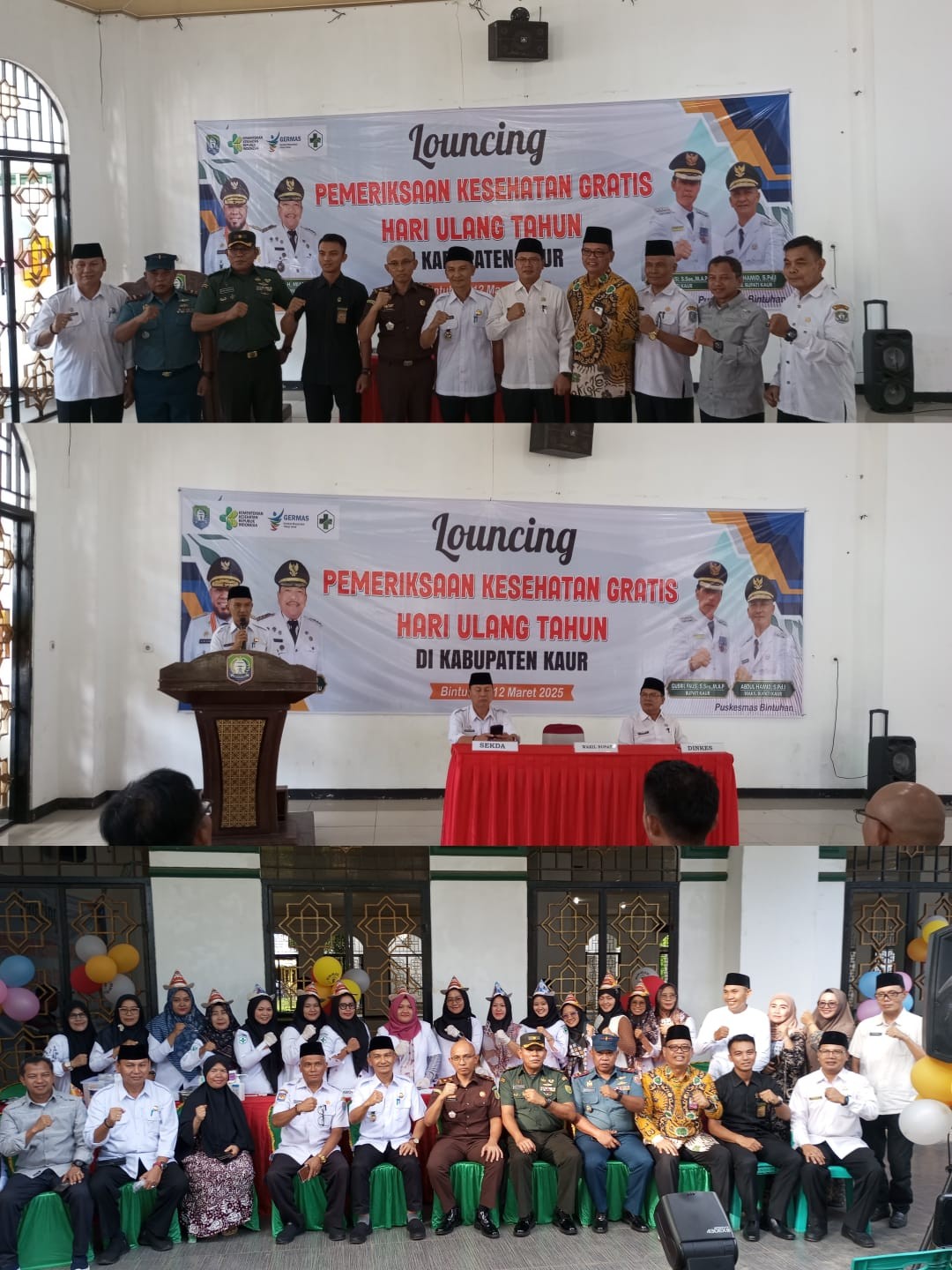 LAUCHING PEMERIKSAAN KESEHATAN GRATIS